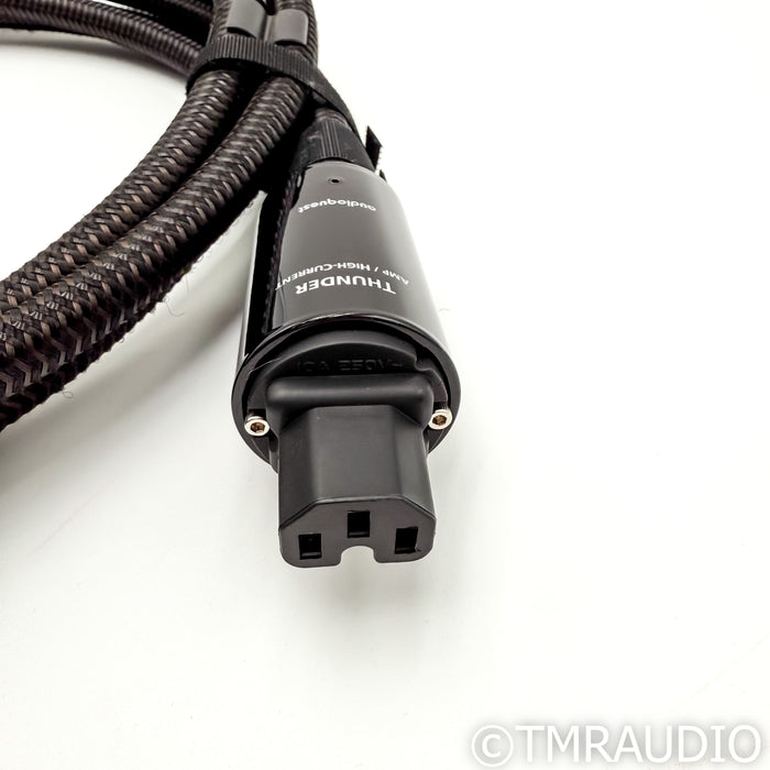 AudioQuest Thunder High Current Power Cable; 1.5m AC Cord