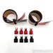 Silversmith Audio Fidelium Speaker Cables; 8ft Pair