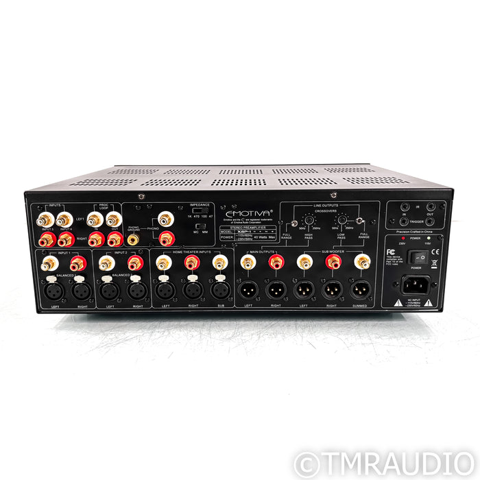 Emotiva XSP-1 Gen2 Stereo Preamplifier; MM / MC Phono