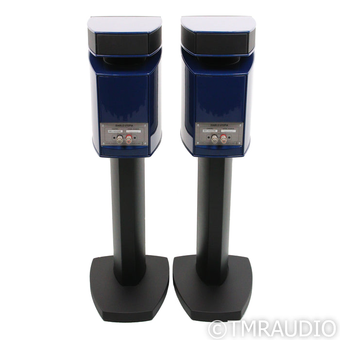 Focal Diablo Utopia Colour Evo Bookshelf Speakers; Stands; Evo Blue Pair (Used)