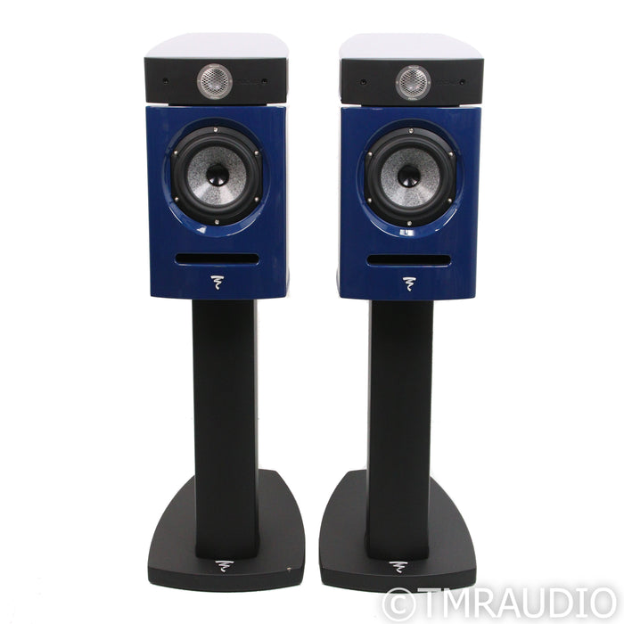 Focal Diablo Utopia Colour Evo Bookshelf Speakers; Stands; Evo Blue Pair (Used)