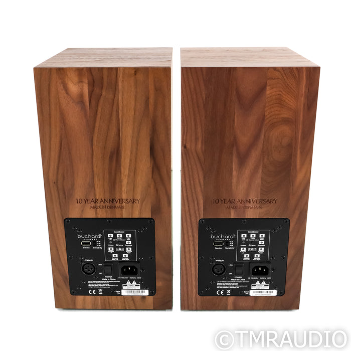 Buchardt Audio Anniversary 10 Wireless Active Speakers; American Walnut Pair