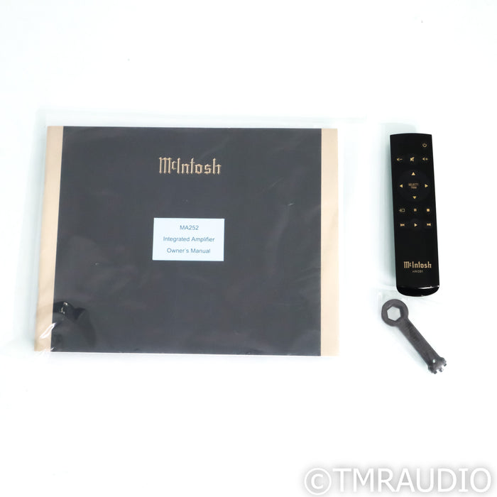 McIntosh MA252 Stereo Tube Hybrid Integrated Amplifier; MM Phono