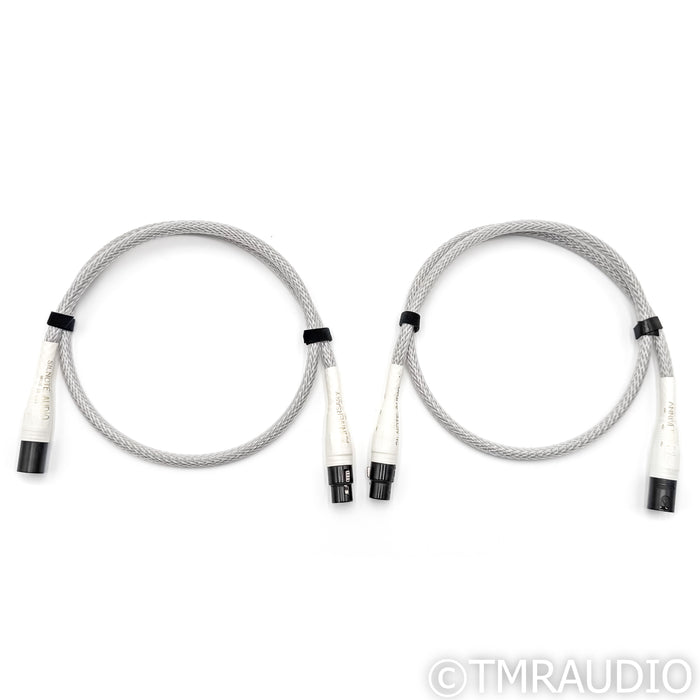 Silnote Audio Anniversary Master Reference XLR Cables; 1m Pair Balanced Interconnects