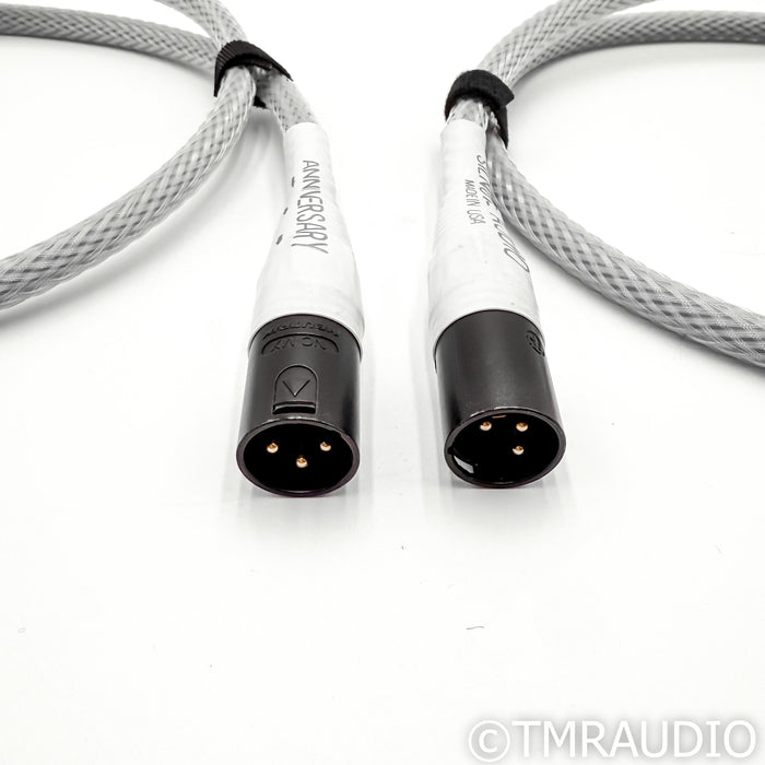 Silnote Audio Anniversary Master Reference XLR Cables; 1m Pair Balanced Interconnects