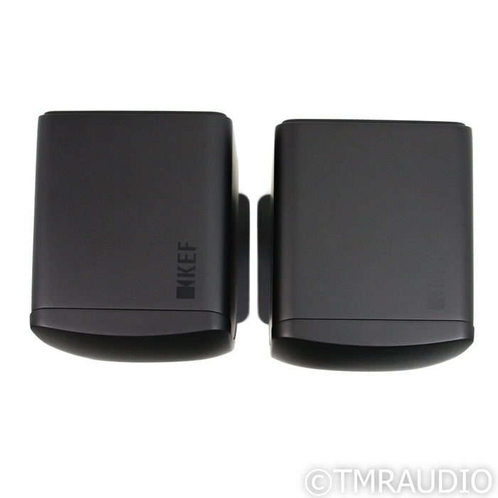 KEF LS50 Meta Bookshelf Speakers; LS-50; Black Pair w/ Stands