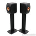 KEF LS50 Meta Bookshelf Speakers; LS-50; Black Pair w/ Stands