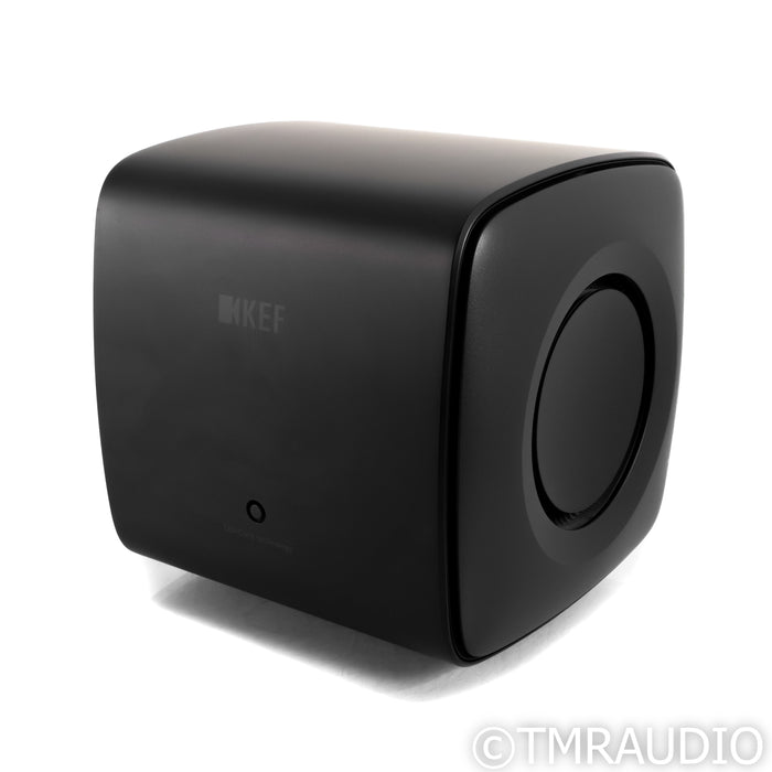 KEF KC62 Dual 6.5" Powered Subwoofer; Carbon Black