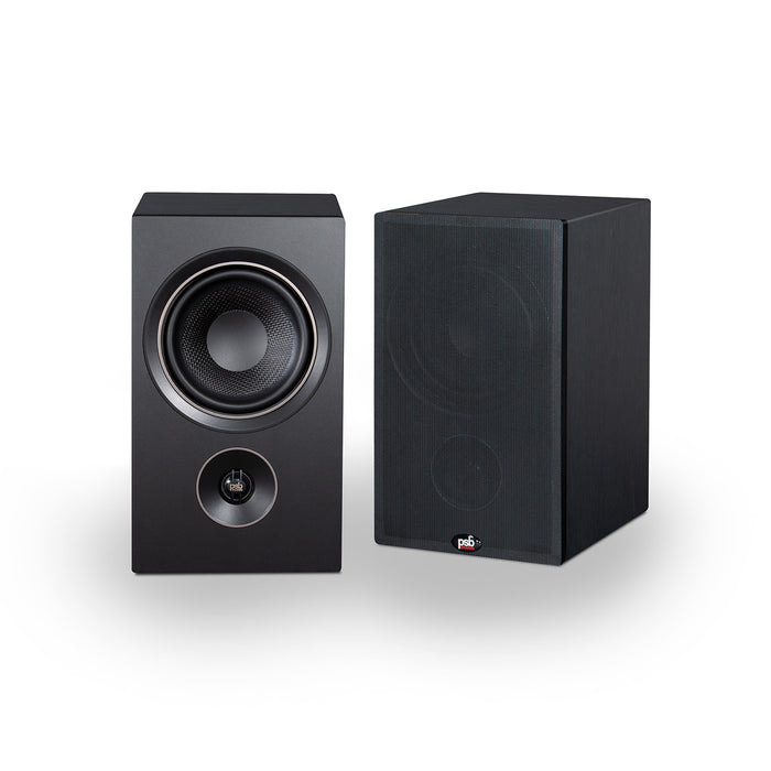 PSB Speakers Alpha P5 Bookshelf Speakers; Black Pair (Mint / Unused)