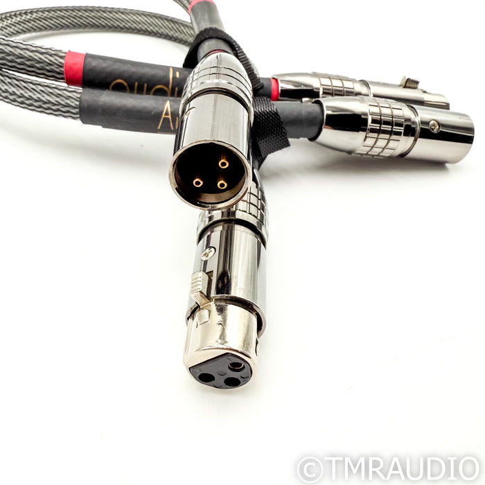 Audience Au24 SX XLR Cables; 0.5m Pair Balanced Interconnects
