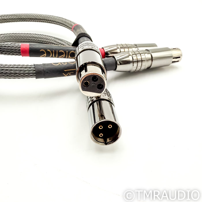 Audience Au24 SX XLR Cables; 0.5m Pair Balanced Interconnects
