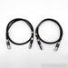 Audience FrontRow XLR Cables; 1m Pair Balanced Interconnects