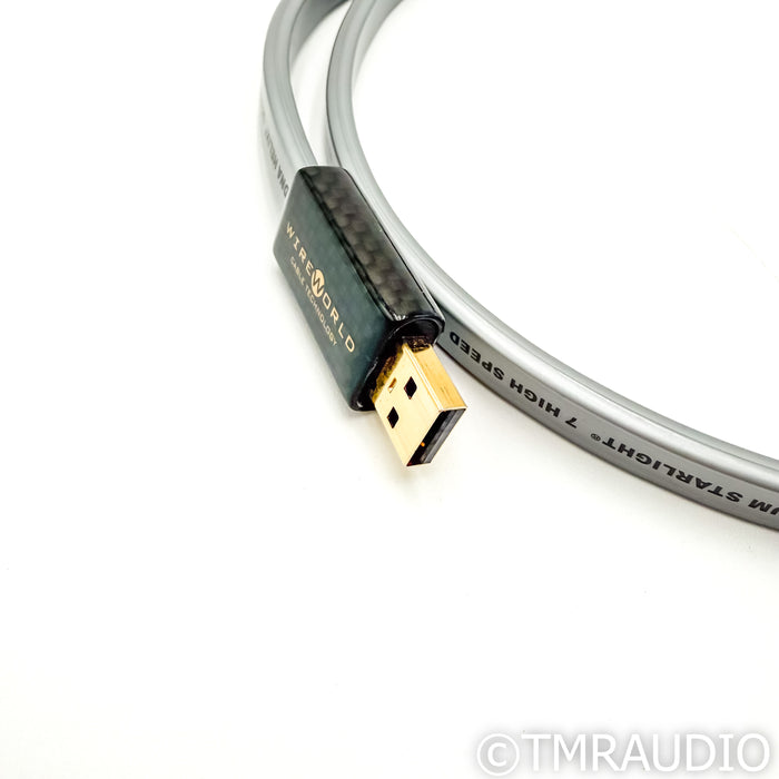 WireWorld Silver Starlight 7 USB Cable; 1m Digital Interconnect