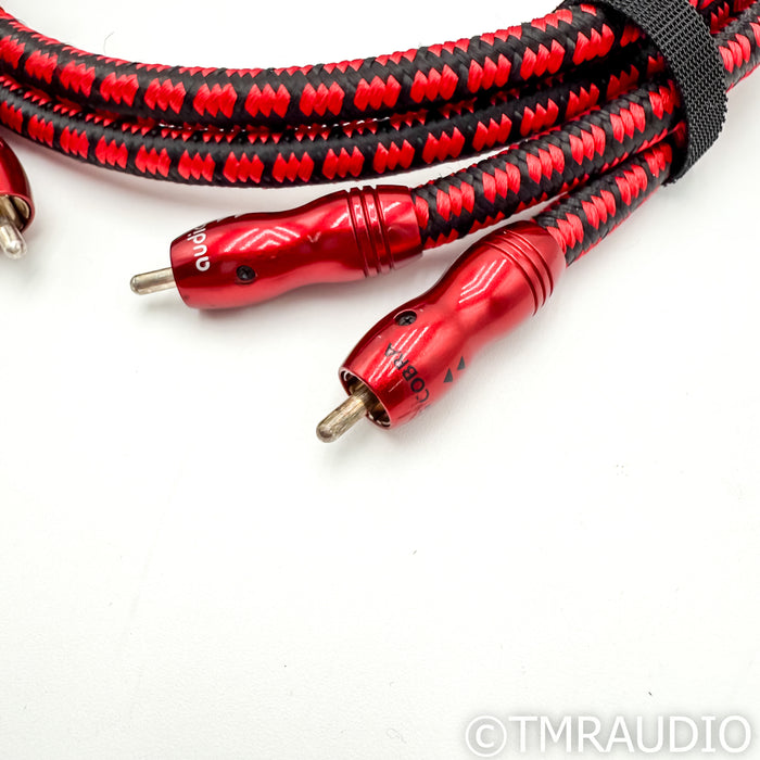 AudioQuest King Cobra RCA Cables; 1m Pair Interconnects