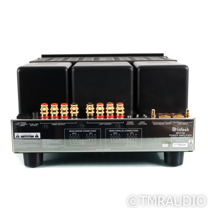 McIntosh MC2102 Stereo Tube Power Amplifier