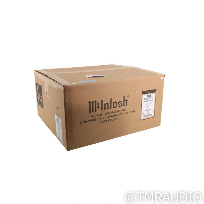 McIntosh C55 Stereo Preamplifier; MM & MC Phono (Mint / Unused)