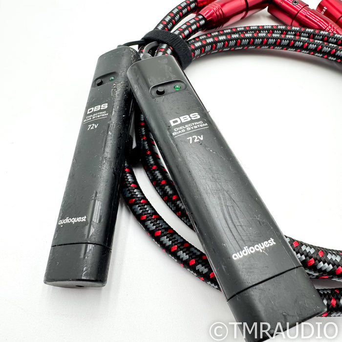 AudioQuest Colorado XLR Cables; 1m Pair 72v DBS Balanced Interconnects