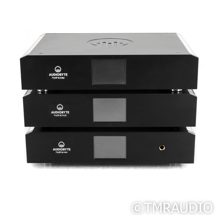 Audiobyte Hydra VOX DAC; w/ Hydra HUB Source Selector & Hydra ZAP Power Supply