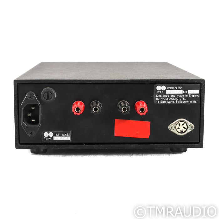 Naim NAP 110 Vintage Stereo Power Amplifier; Chrome Bumper