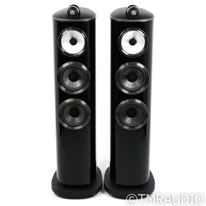 Bowers & Wilkins 804 D4 Floorstanding Speakers; Gloss Black Pair