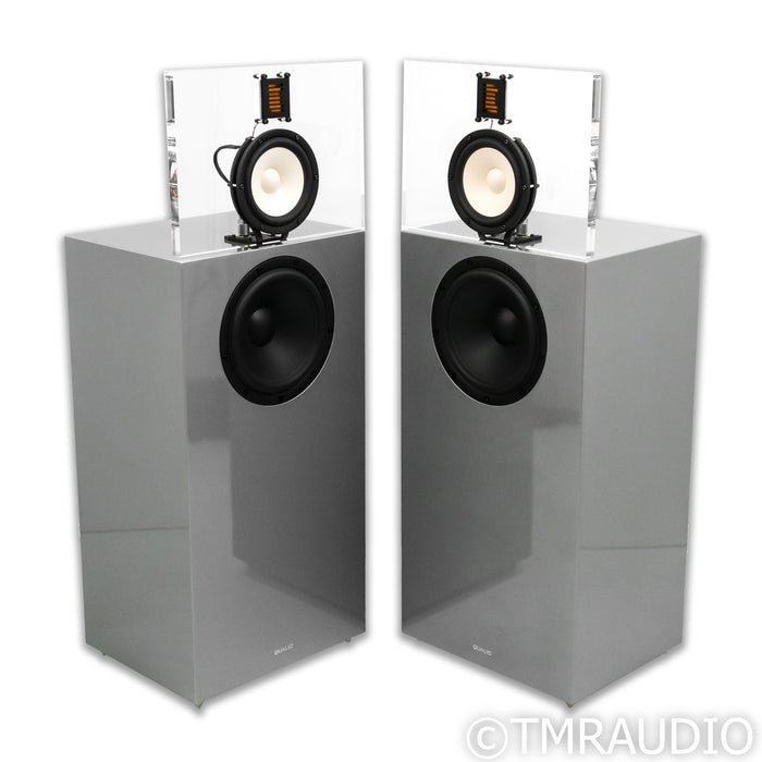 Qualio Audio IQ Floorstanding Speakers; Gray Pair