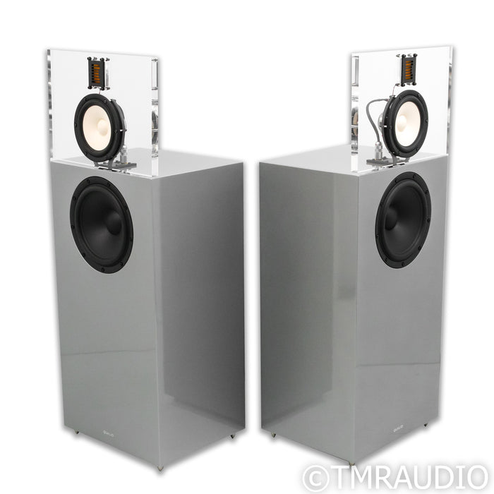 Qualio Audio IQ Floorstanding Speakers; Gray Pair