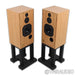Harbeth Super HL5+ Bookshelf Speakers; Eucalyptus Pair w/ Sound Anchors Stands