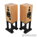 Harbeth Super HL5+ Bookshelf Speakers; Eucalyptus Pair w/ Sound Anchors Stands