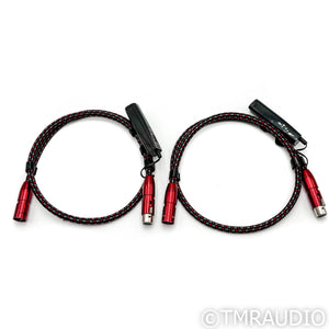 AudioQuest Colorado XLR Cables; 1m Pair Balanced Interconnects