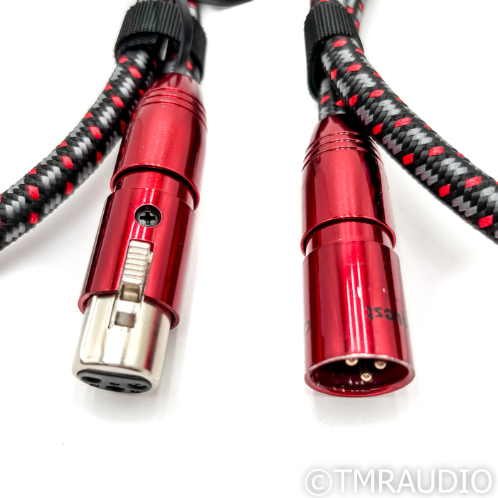 AudioQuest Colorado XLR Cables; 1m Pair Balanced Interconnects