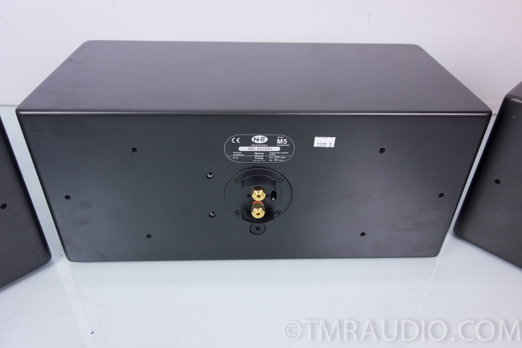 NHT M5 Bookshelf Speaker Or Center Channel Speakers - Individual Speaker