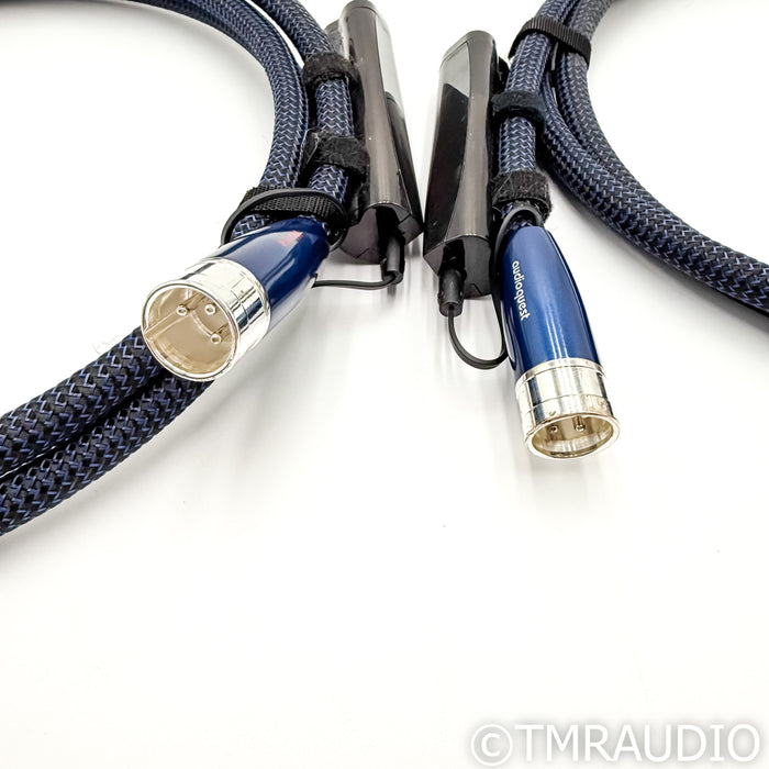 AudioQuest Water XLR Cables; 2m Pair Balanced Interconnects