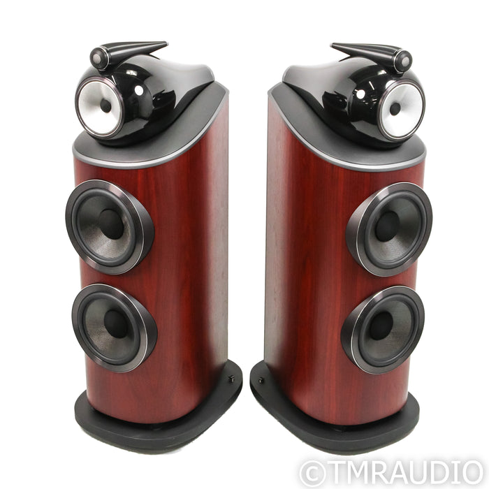 Bowers & Wilkins 801 D4 Floorstanding Speakers; Rosenut Pair