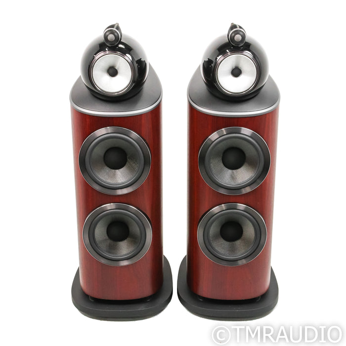 Bowers & Wilkins 801 D4 Floorstanding Speakers; Rosenut Pair