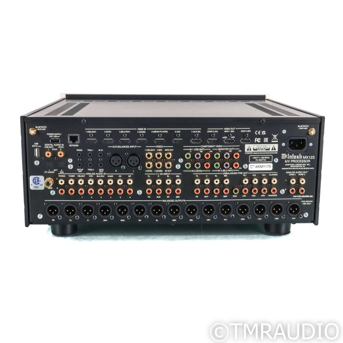 McIntosh MX123 8K 13.2 Channel Home Theater Processor; Dolby Atmos