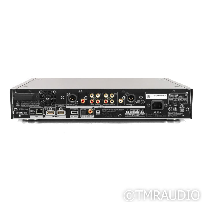 Panasonic DP-UB9000P1K Ultra HD Blu-ray Player; CD
