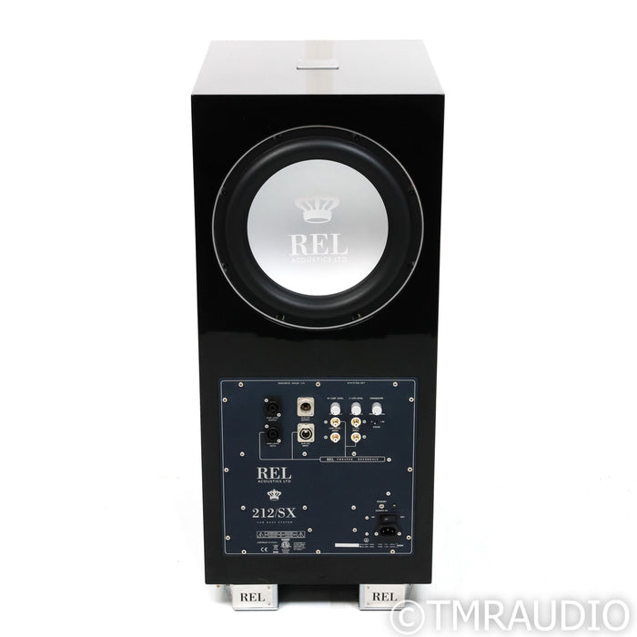 REL Acoustics 212/SX 12" Powered Subwoofer; Piano Black