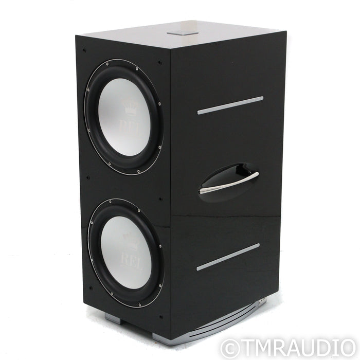 REL Acoustics 212/SX 12" Powered Subwoofer; Piano Black