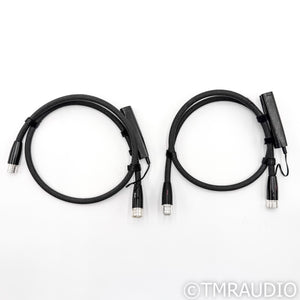 AudioQuest Wind XLR Cables; 1m Pair Balanced Interconnects