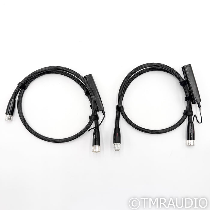 AudioQuest Wind XLR Cables; 1m Pair Balanced Interconnects