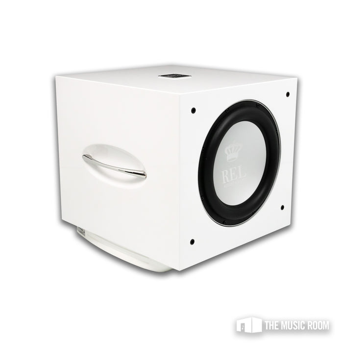 REL Acoustics S/812 12" Powered Subwoofer; Piano White
