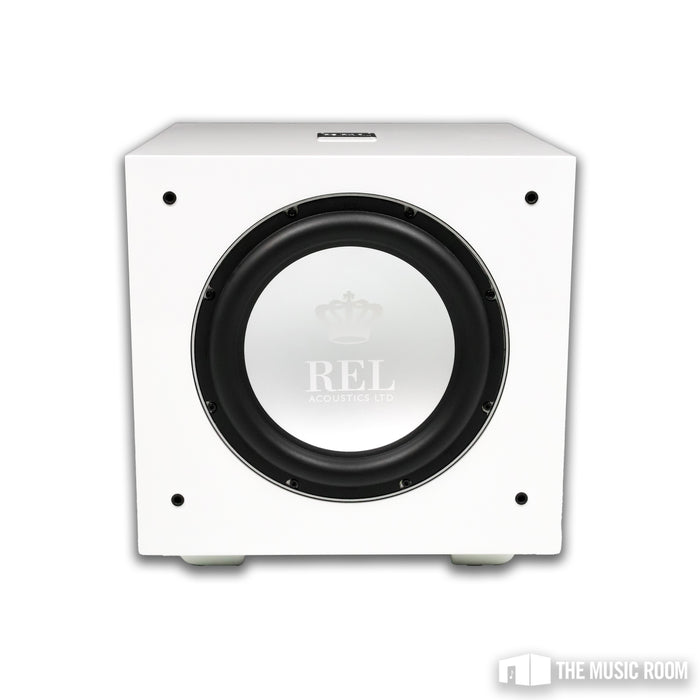 REL Acoustics S/812 12" Powered Subwoofer; Piano White