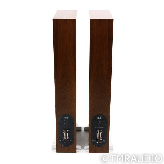 PMC Fact.8 Floorstanding Speakers; Rich Walnut Pair