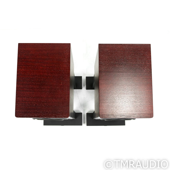 Totem Mani 2 Signature Bookshelf Speakers; Mahogany Pair w/ Sound Anchors Stands