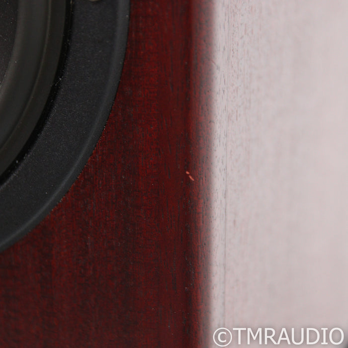 Totem Mani 2 Signature Bookshelf Speakers; Mahogany Pair w/ Sound Anchors Stands