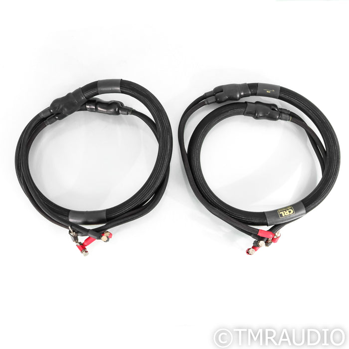 Cable Research Lab Gold Speaker Cables; 8ft Pair