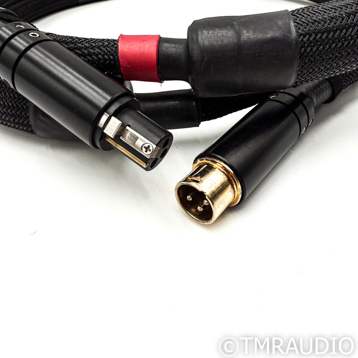 Cable Research Lab Gold XLR Cables; 1m Pair Balanced Interconnects