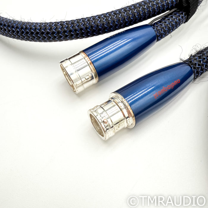 AudioQuest Water XLR Cables; 1m Pair Balanced Interconnects