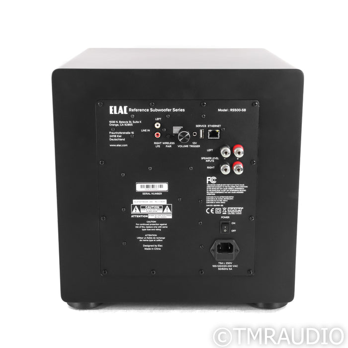 ELAC Varro RS500 10" Reference Powered Subwoofer; Black