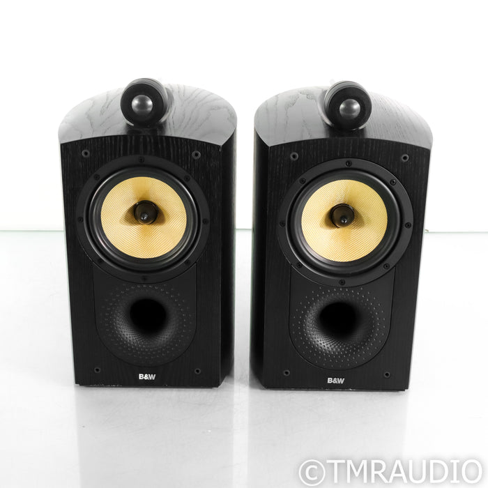 Bowers & Wilkins Nautilus 805 Bookshelf Speakers; Black Pair
